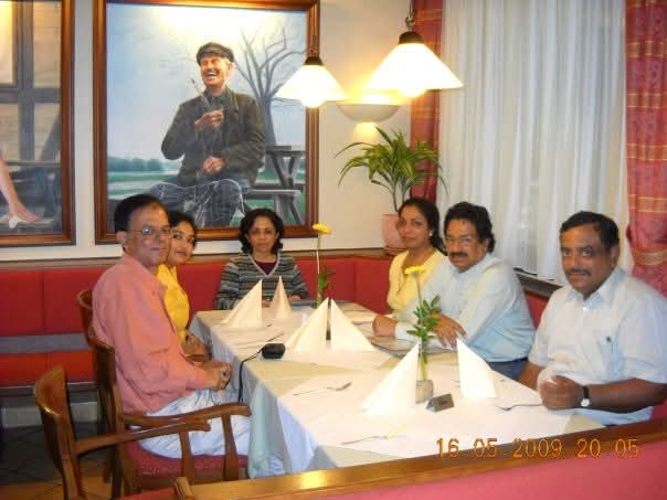 Subir Ghosh With Colleagues In Vienna