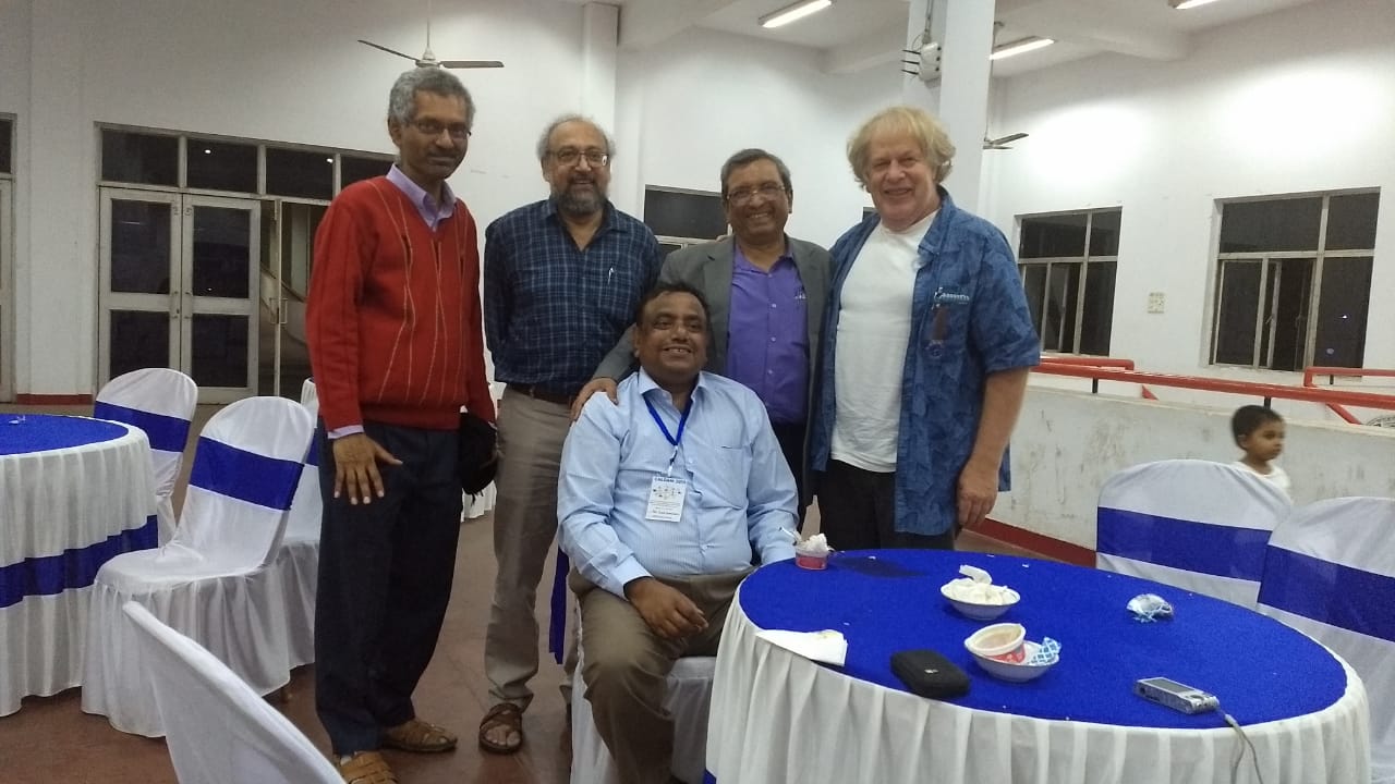 Subir Ghosh With Scientists IITKGP 2019